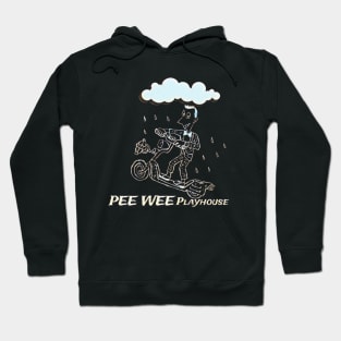 pee wee palayhouse in the rain classic design Hoodie